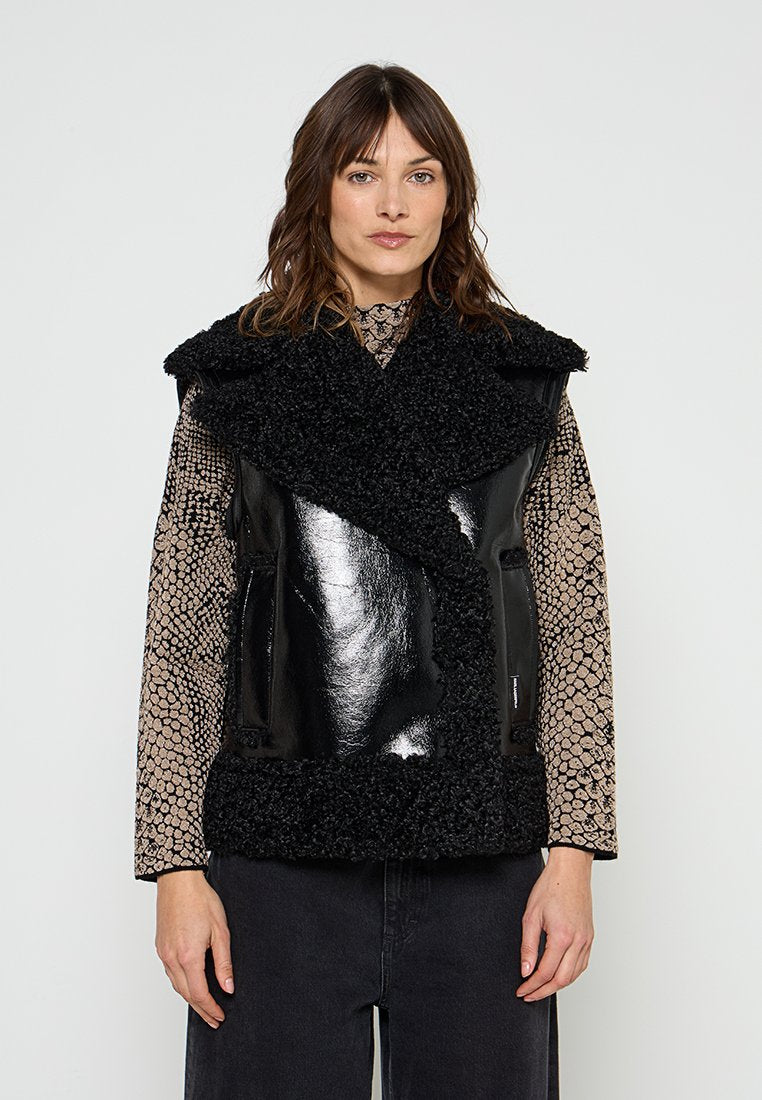 KARL LAGERFELD Kunstlederjacke Media 7