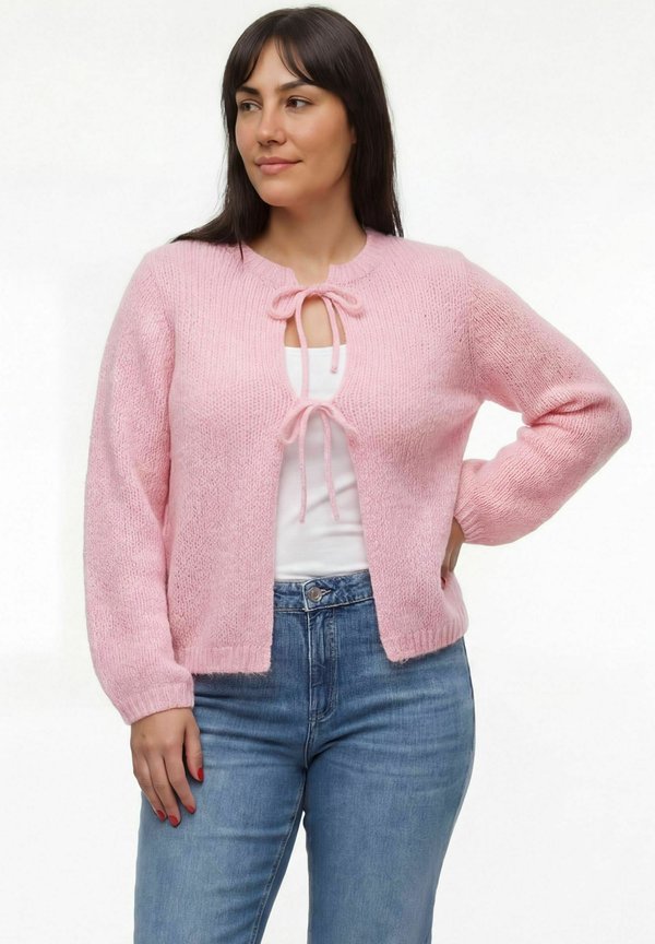 Vero Moda Curve VMCVISION Knit - Cardigan - ballet slipper