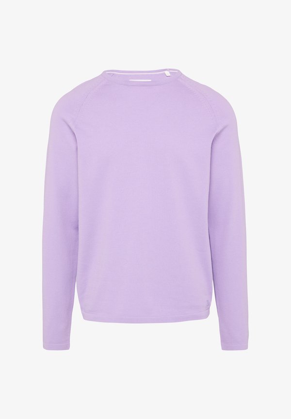 s.Oliver SHIRT MIT CREW NECK - Jumper - lavendel