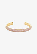 Guess 7MM ESSENZA PAVE BANGLE - Bracelet - hellrose