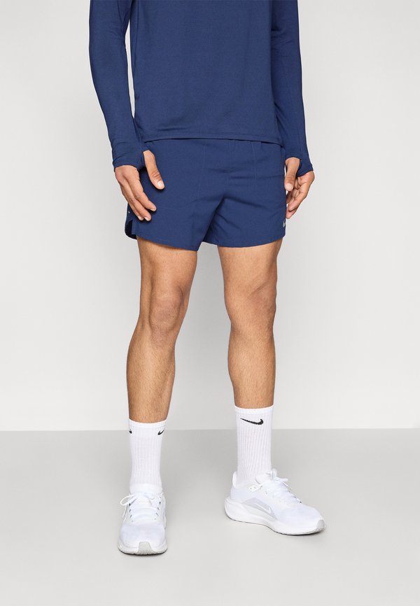 Nike Performance STRIDE SHORT - Sports shorts - midnight navy/reflective silver-coloured