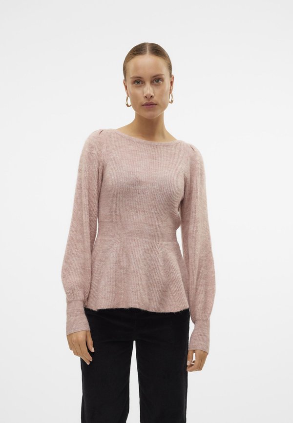 Vero Moda Knitted VMFLAVOUR Knitted - Jumper - woodrose