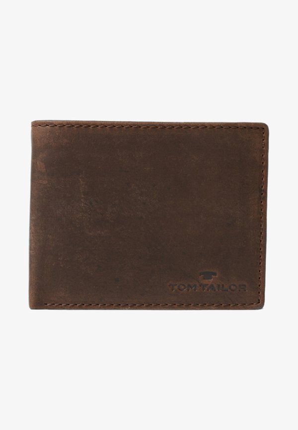 TOM TAILOR RON HIGH FORMAT WALLET - Wallet - brown