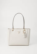 Guess NOELLE TOTE - Handbag - bone