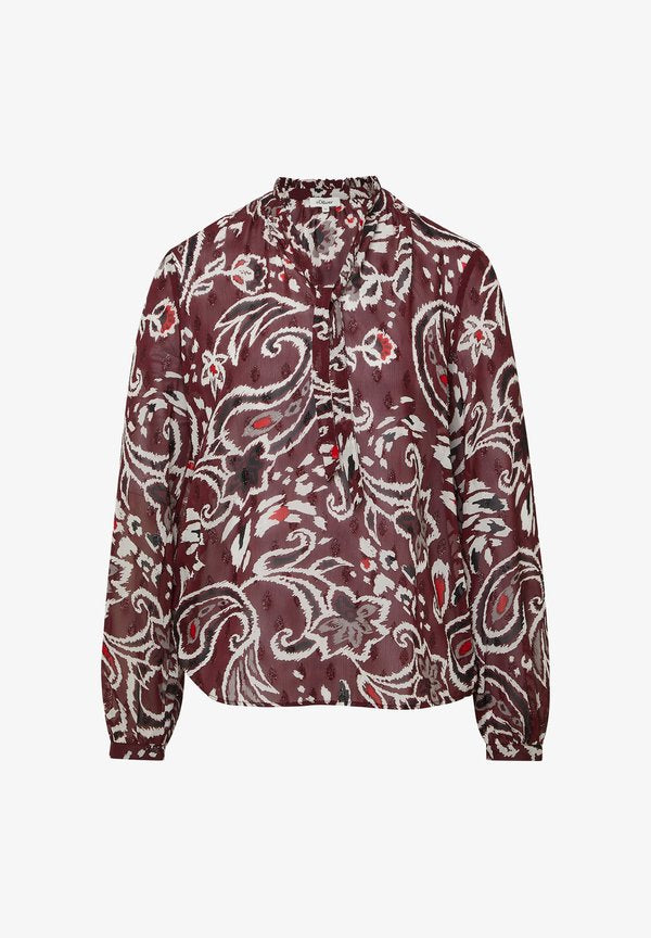 s.Oliver Blouse - bordeaux