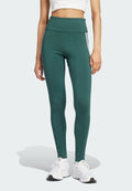 adidas Originals 3 S - Leggings - Trousers - mineral green