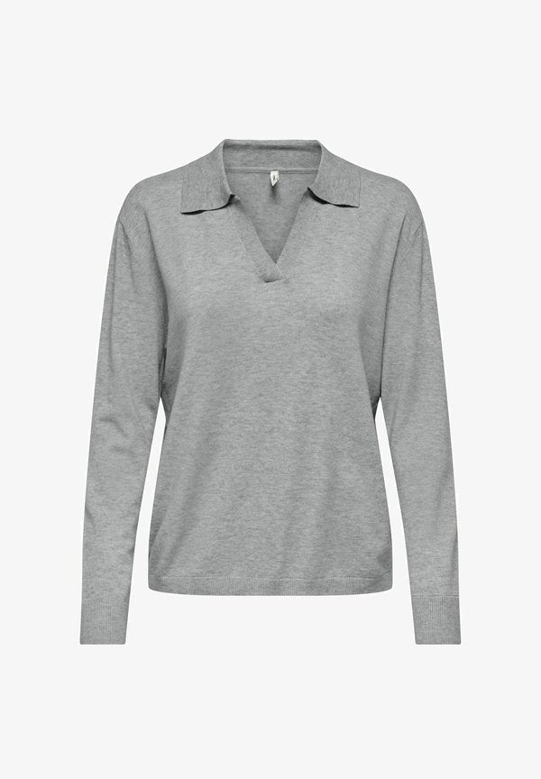 ONLY Knitted ONLIBI Knitted - Jumper - ultimate grey