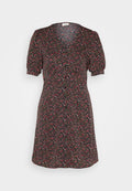 JDY JDYNICOLE TIE SLEEVE SHORT DRESS