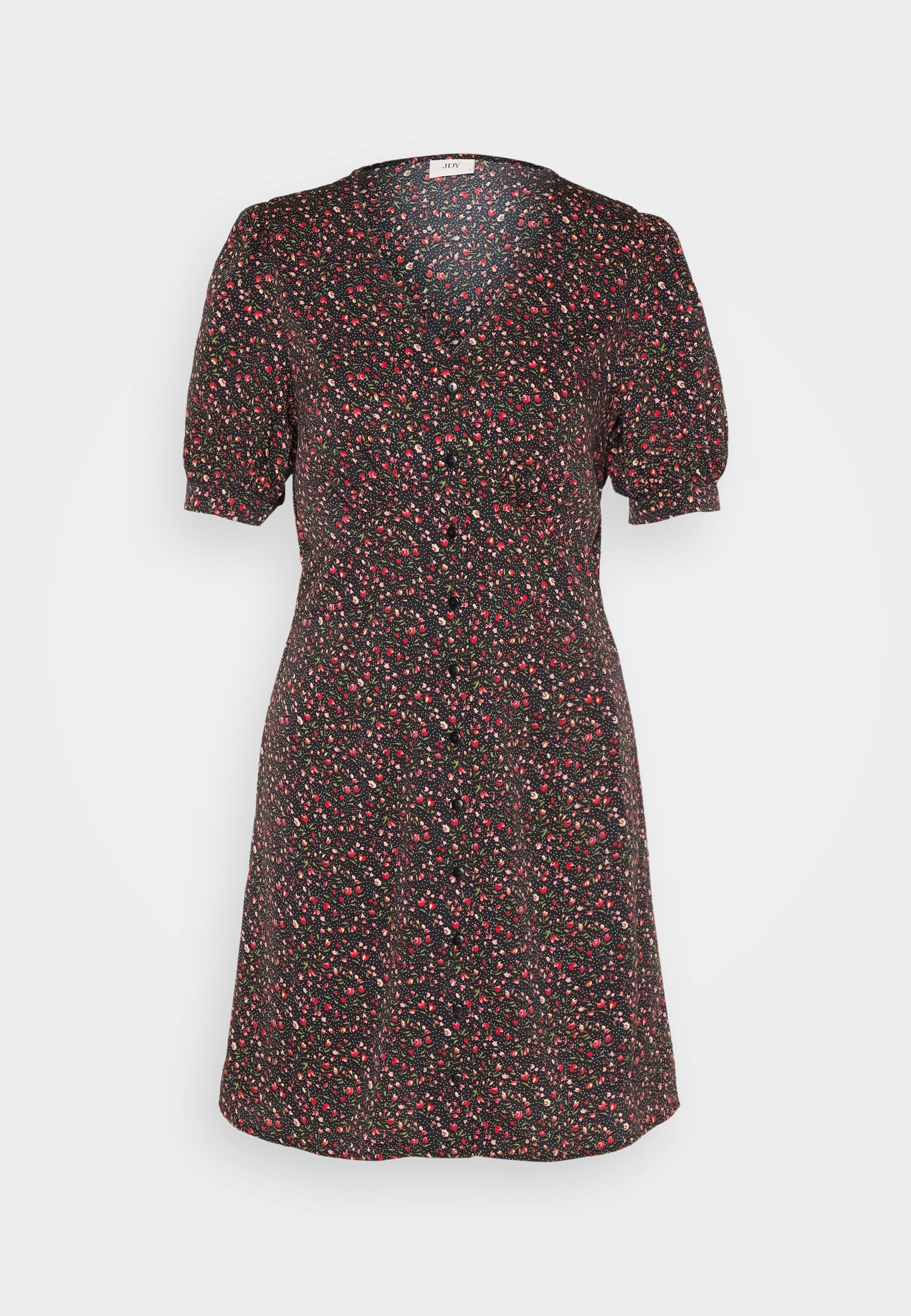 JDY JDYNICOLE TIE SLEEVE SHORT DRESS