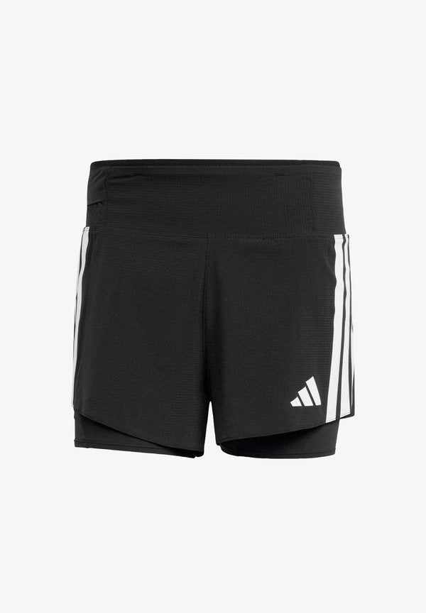 adidas Performance ADIZERO 2-IN-1 GEL POCKET - Sports shorts - black