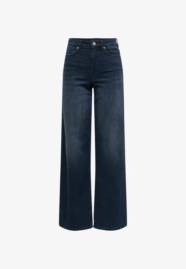 ONLY Wide-fit ONLMADISON High waist Wide Leg Fit - Wide Leg - blue black denim