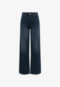 ONLY Wide-fit ONLMADISON High waist Wide Leg Fit - Wide Leg - blue black denim