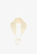 Bershka CROCHET - HAIRBAND - Hair styling accessory - beige