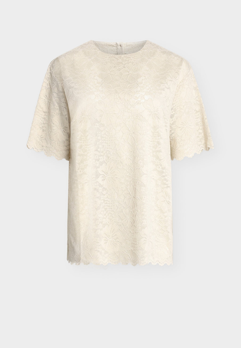 Rosemunde RWFIONA SS OVERSIZE LACE T-SHIRT