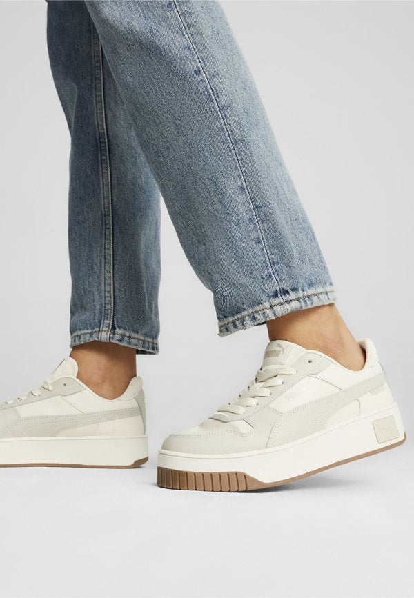 Puma CARINA STREET - Trainers - alpine snow/desert dust