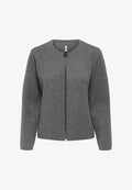 ONLY ONLANNELI - Cardigan - medium grey melange