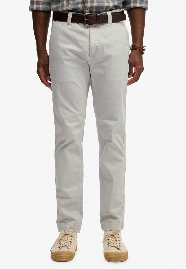 Superdry & Co UTILITY - Trousers - silver city grey