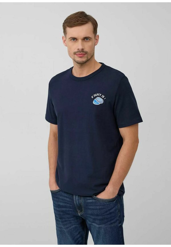s.Oliver Print T-shirt - o zapft is - navy