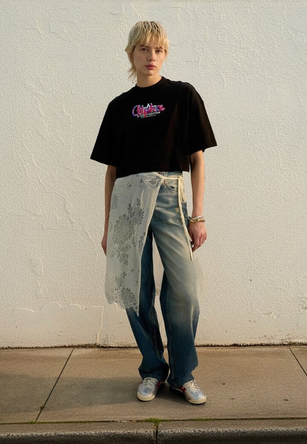 Alpha Industries STUDIO RAINBOW CROPPED