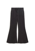 PLUSH FRAYED HEM FLARE  Media 1