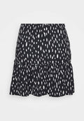 Vero Moda Curve VMGELINA FRILL DETAIL SHORT SKIRT