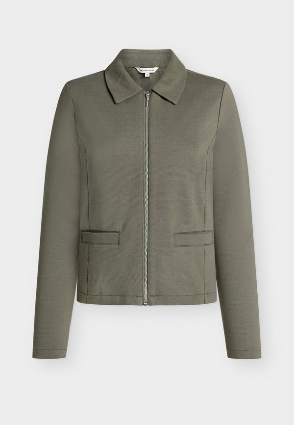 TOM TAILOR Summer Jacket - Summer jacket - cloudy green