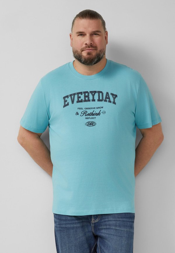 s.Oliver T-SHIRT - Print T-shirt - türkis