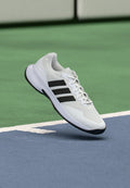 adidas Performance GAMECOURT 2 - Multicourt tennis shoes - footwear white/core black/silver-coloured metallic