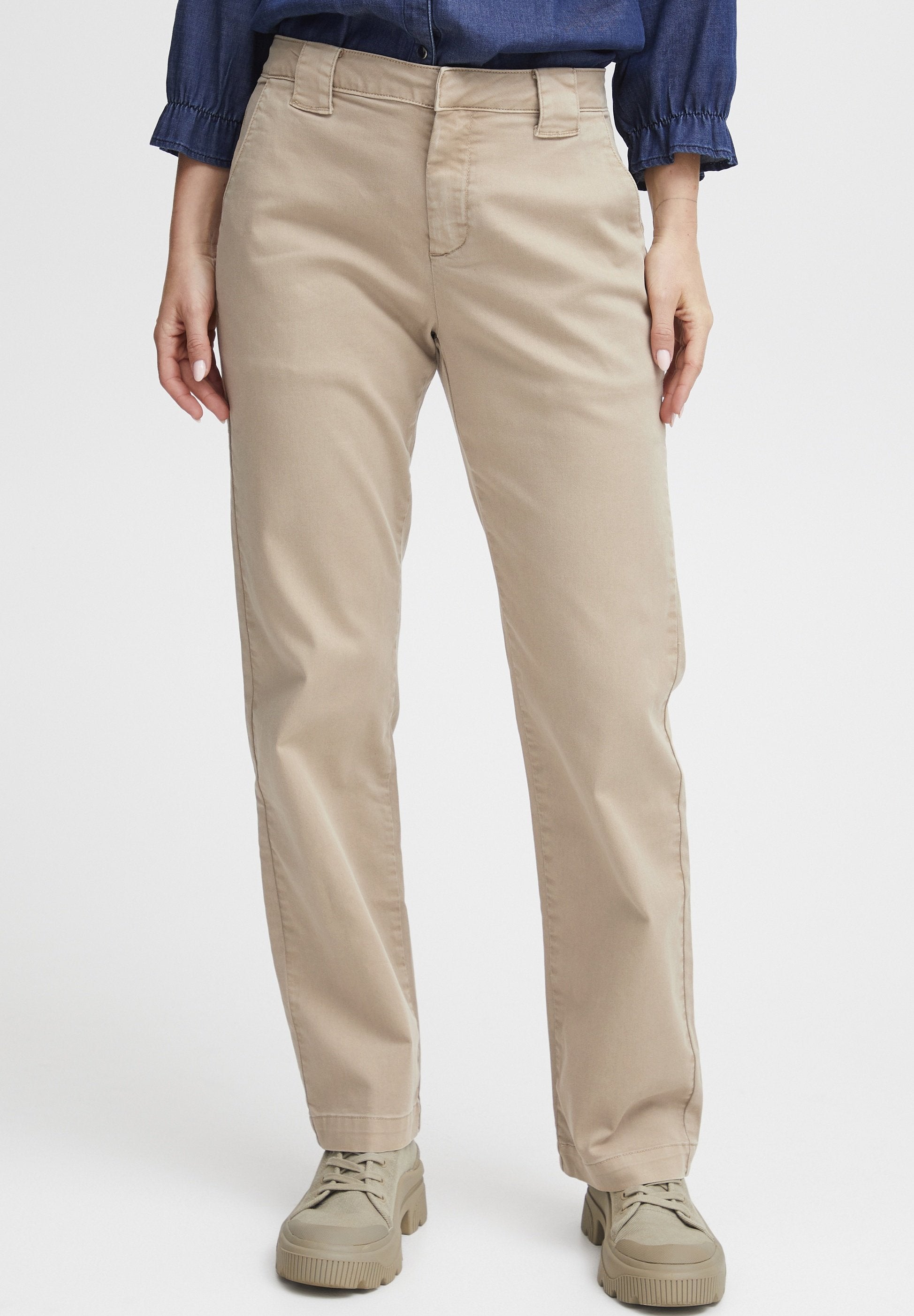 PULZ PZROSITA HW CHINO STRAIGHT LEG