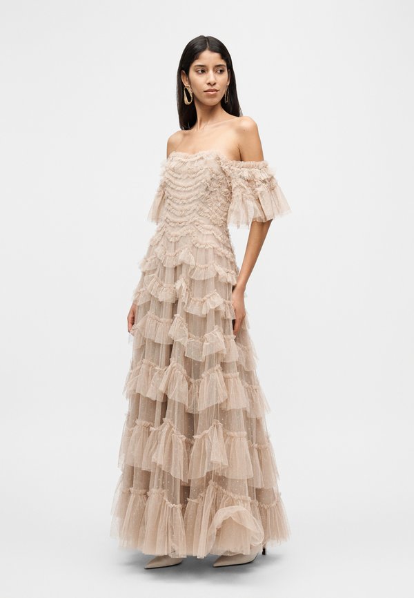 Needle & Thread AVIANA OFF SHOULDER GOWN