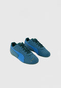 Puma X SUPER YAYA SPEEDCAT POLKADOT I UNISEX - Trainers - green terrain/mountain blue