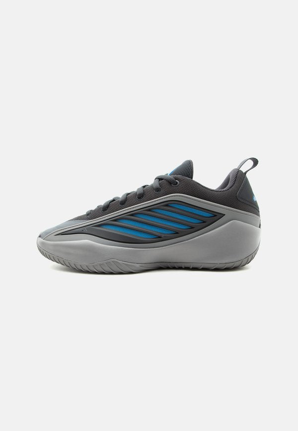 adidas Performance BELIEVE THAT 1 UNISEX - Basketball shoes - carbon/grey three/lucid ray blue