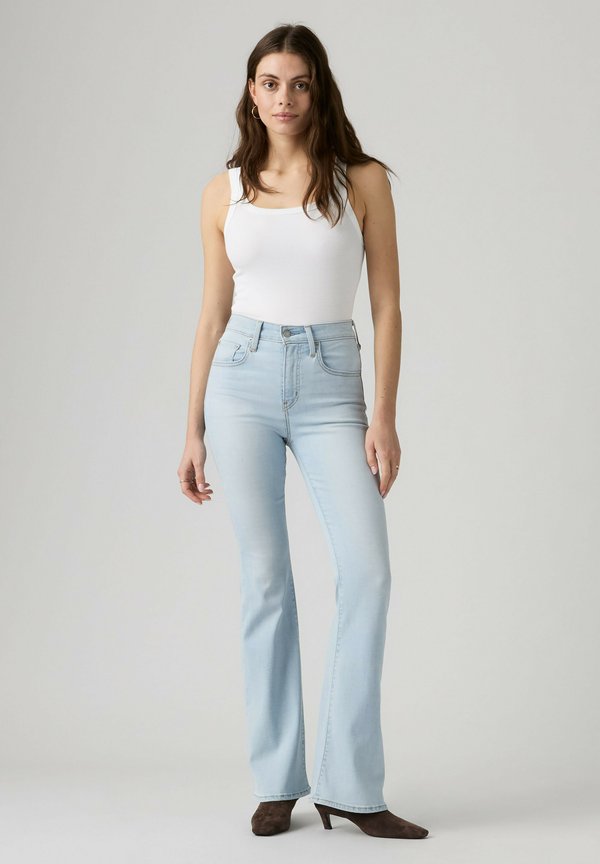 Levi's® BOOTCUT - Bootcut jeans - true blue dark - light indigo - worn in