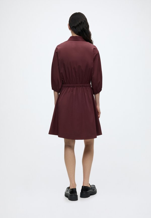 Marc O'Polo DENIM WOVEN DRESSES, ZIPPED POLO DRESS
