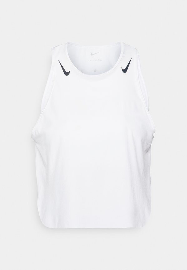Nike Performance AEROSWIFT - Top - white/black