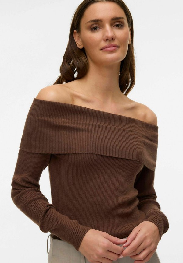 Vero Moda Knitted VMERIS Knitted - Jumper - carafe