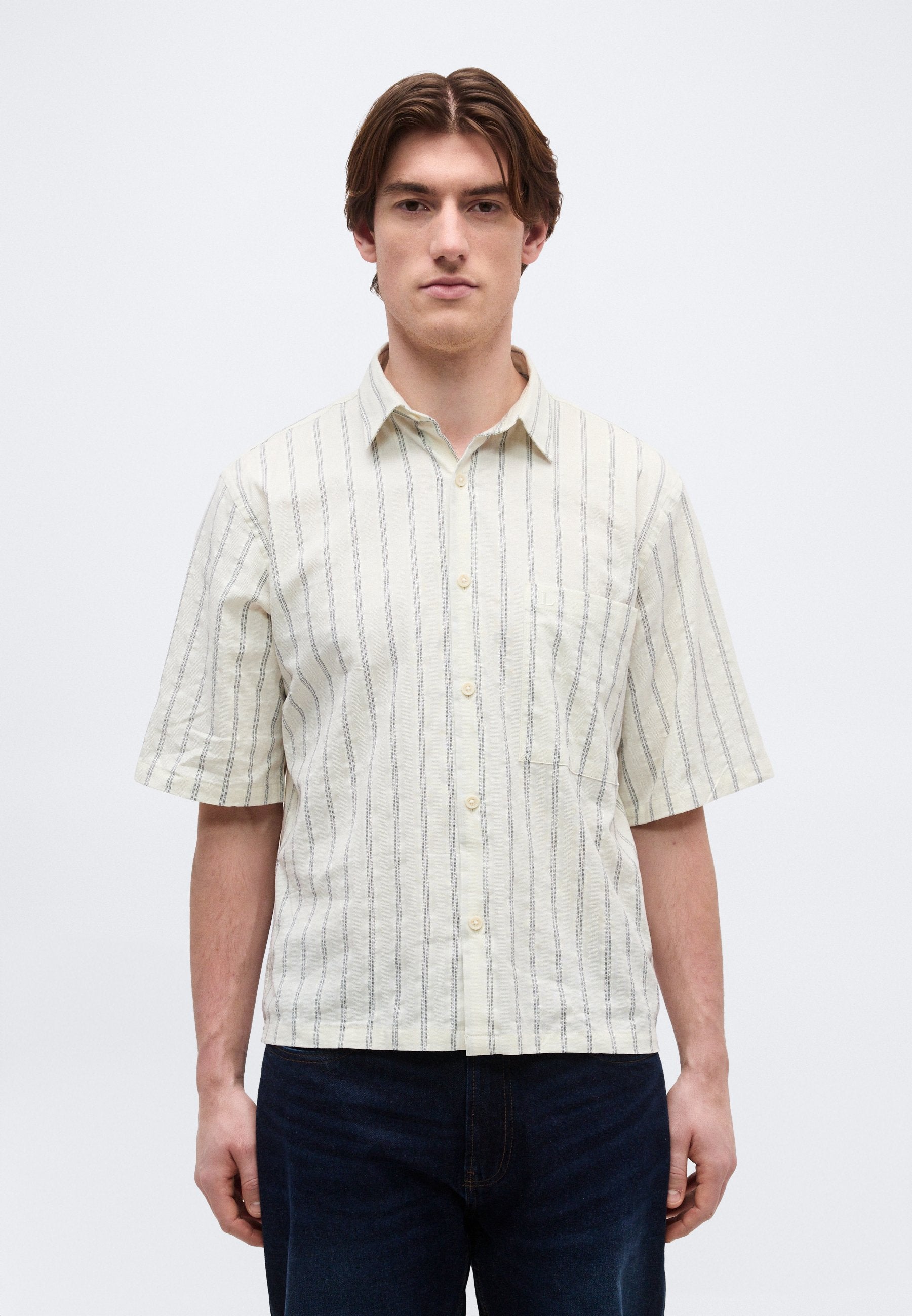 STRIPED CROPPED S/S Media 4