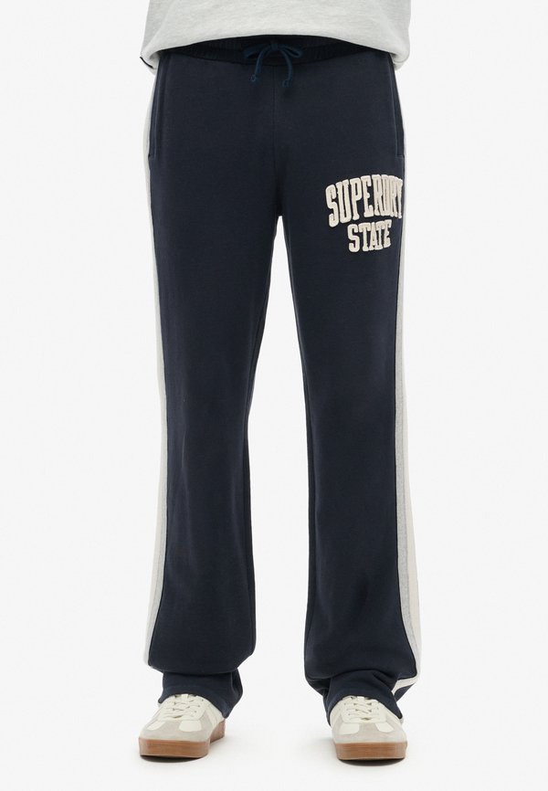 Superdry & Co VINTAGE ATHLETIC JOGGERS - Tracksuit bottoms - eclipse navy