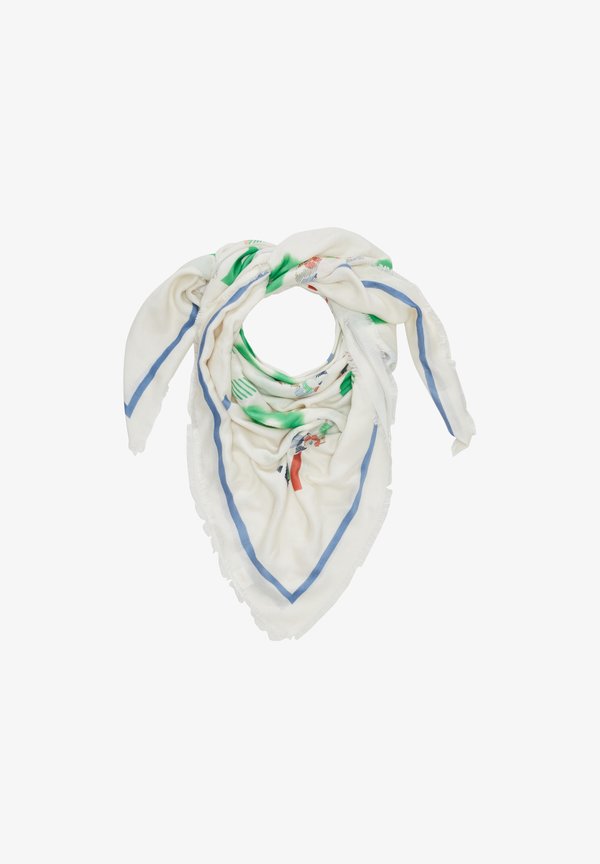s.Oliver FRANSENKANTE - Foulard - offwhite