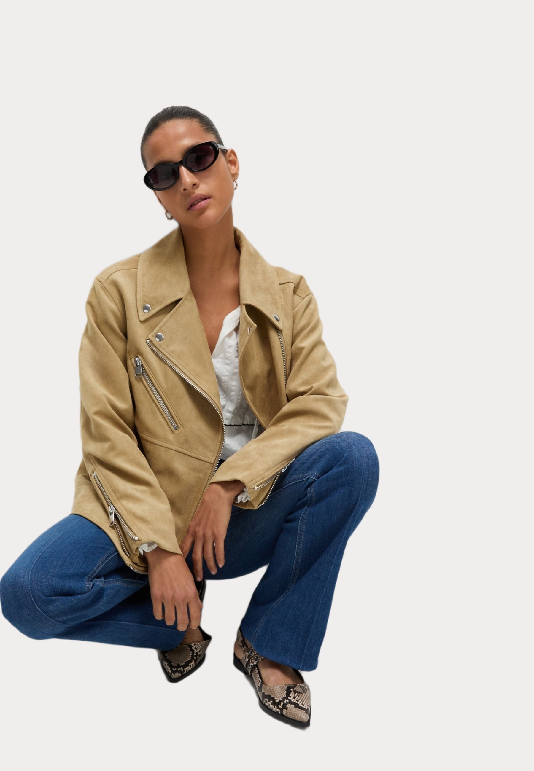 Marks & Spencer SUEDETTE BIKER