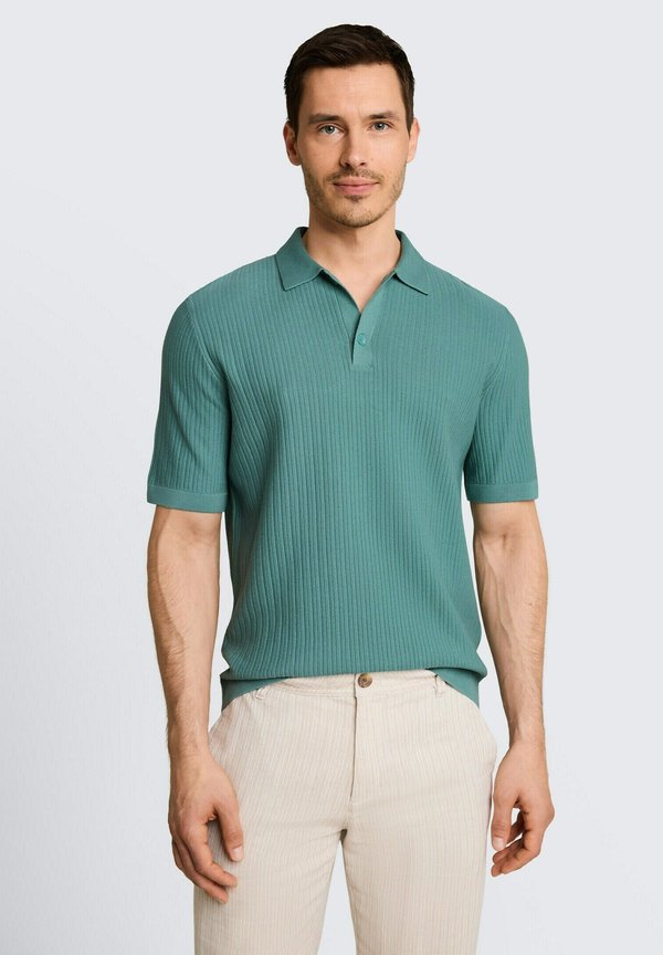 TOM TAILOR Polo shirt - mineral stone blue