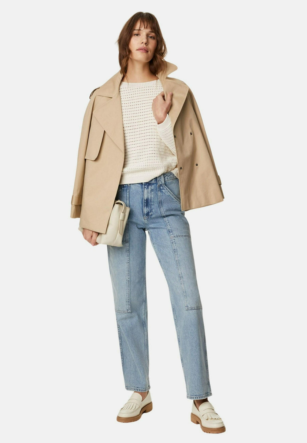 Marks & Spencer RICH TEXTURED CREW NECK