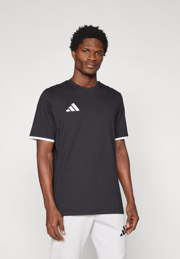 adidas Performance ENTRADA26 TEE - Basic T-shirt - black/white