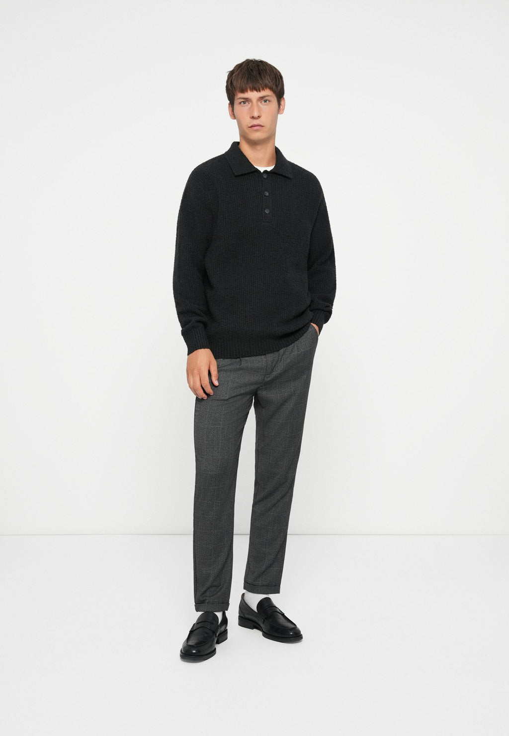 ONSLOU KALEB SLIM CHECK PANT Media 2