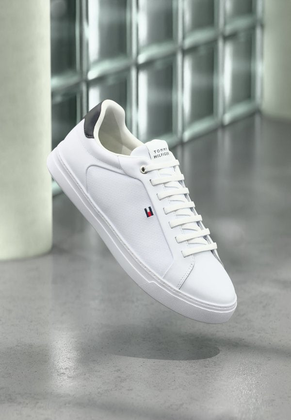 Tommy Hilfiger ICON COURT LIGHT - Trainers - white