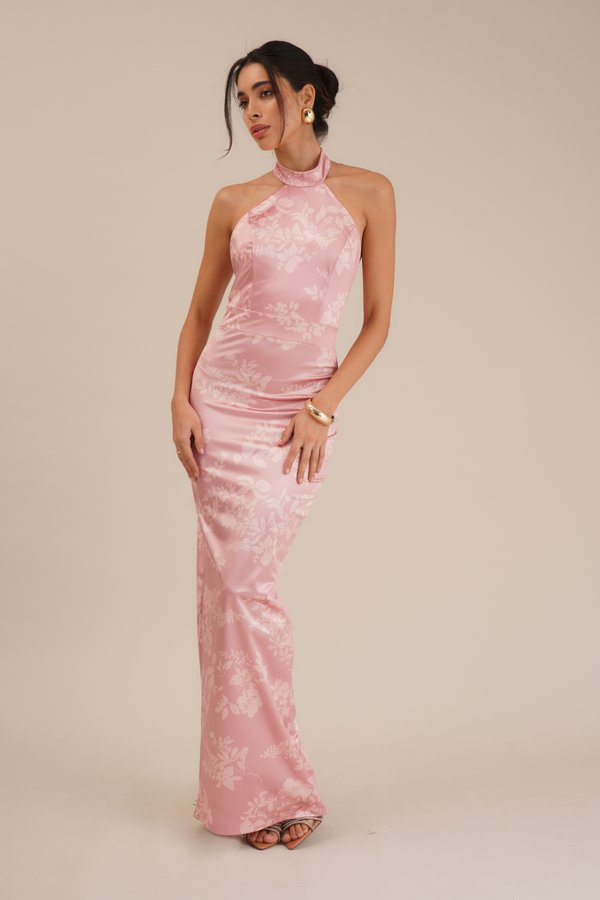 WAL G. ABIGAIL HALTERNECK MAXI