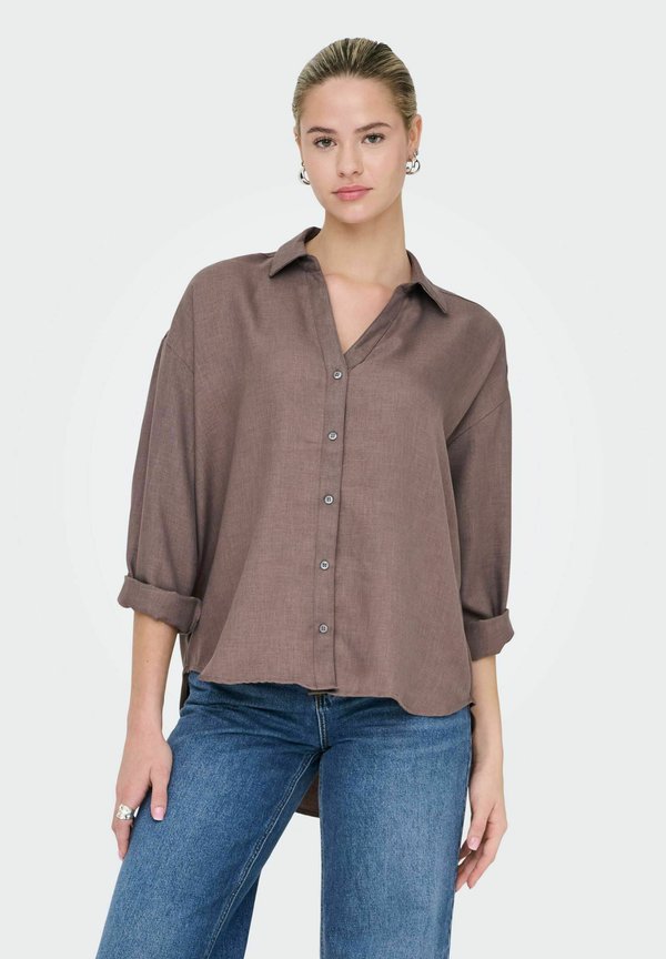 ONLY ONLHARRIET - Button-down blouse - leafless tree