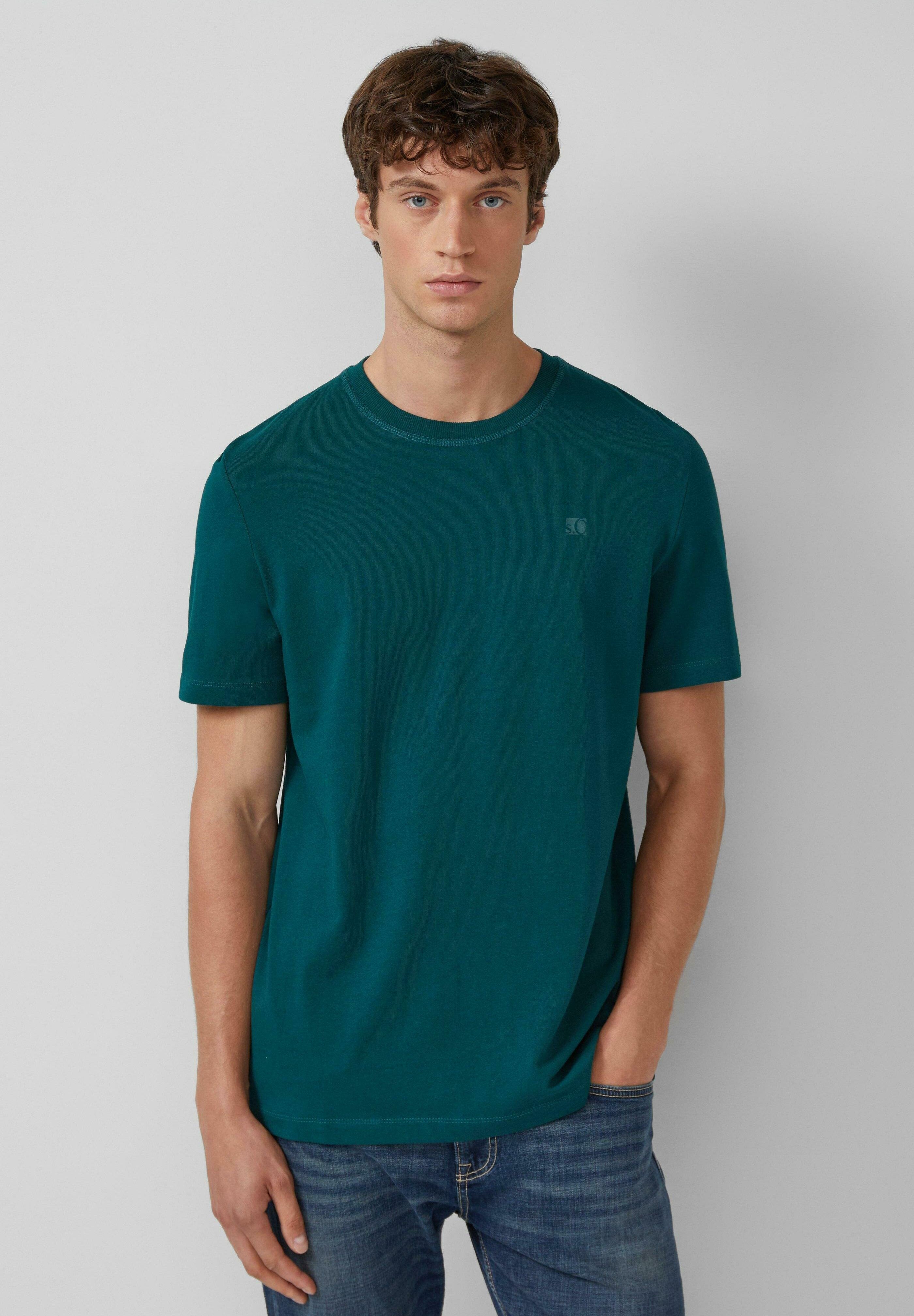 s.Oliver HEAVY MIT CREW NECK UND LOGO-PRINT