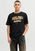Jack & Jones T- - Print T-shirt - black