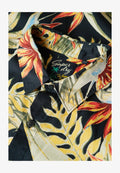 Superdry & Co HAWAIIAN PRINTED - Shirt - bird of paradise navy